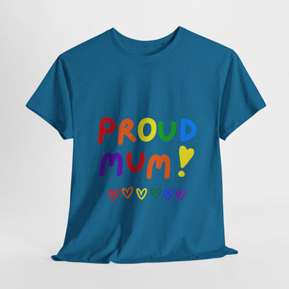 Unisex Heavy Cotton Tee - Proud Mum