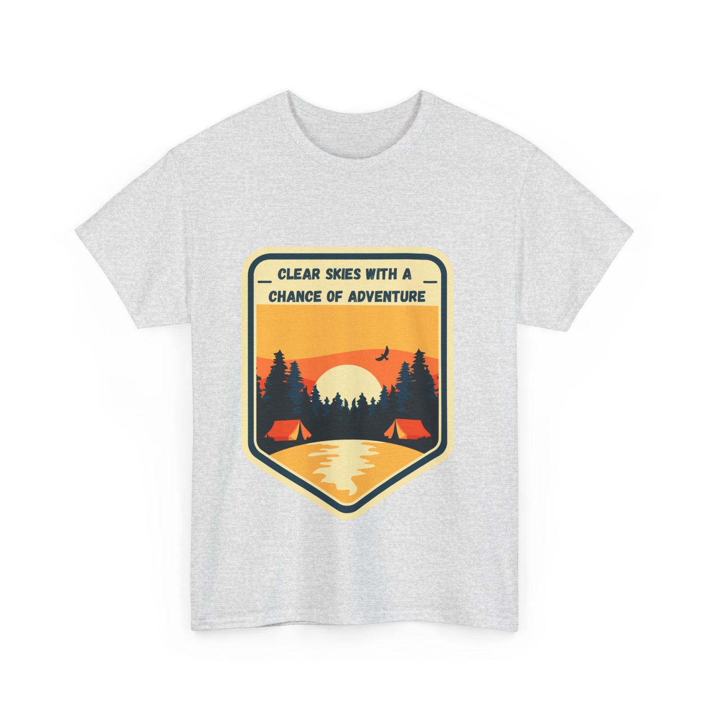 Unisex Heavy Cotton Tee - Chance Of Adventure