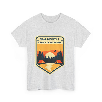 Unisex Heavy Cotton Tee - Chance Of Adventure