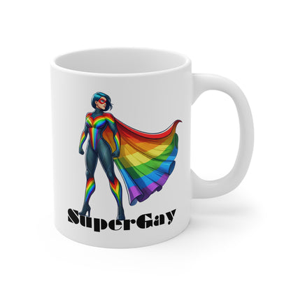 Super Gay Super Hero Mug