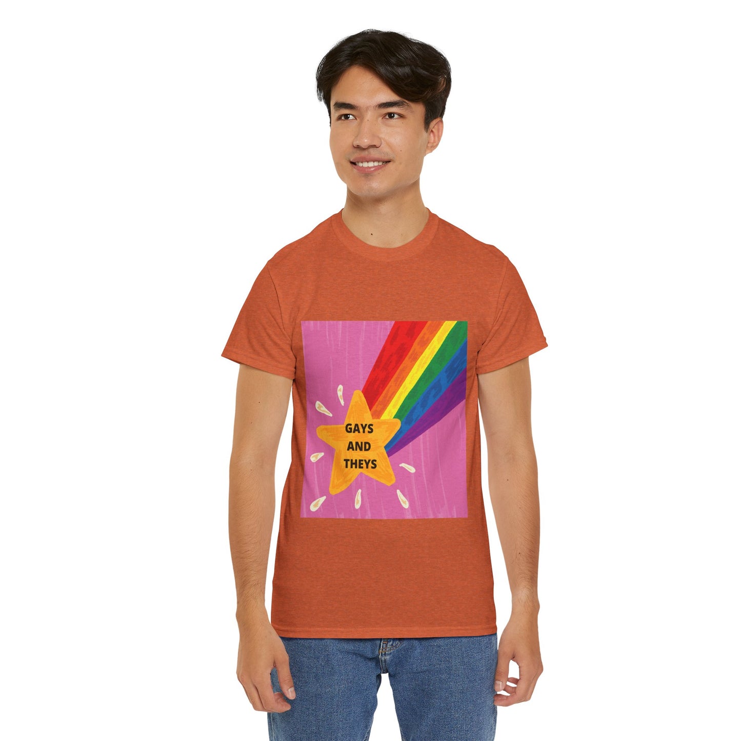 Unisex Heavy Cotton Tee - Gays And Theys