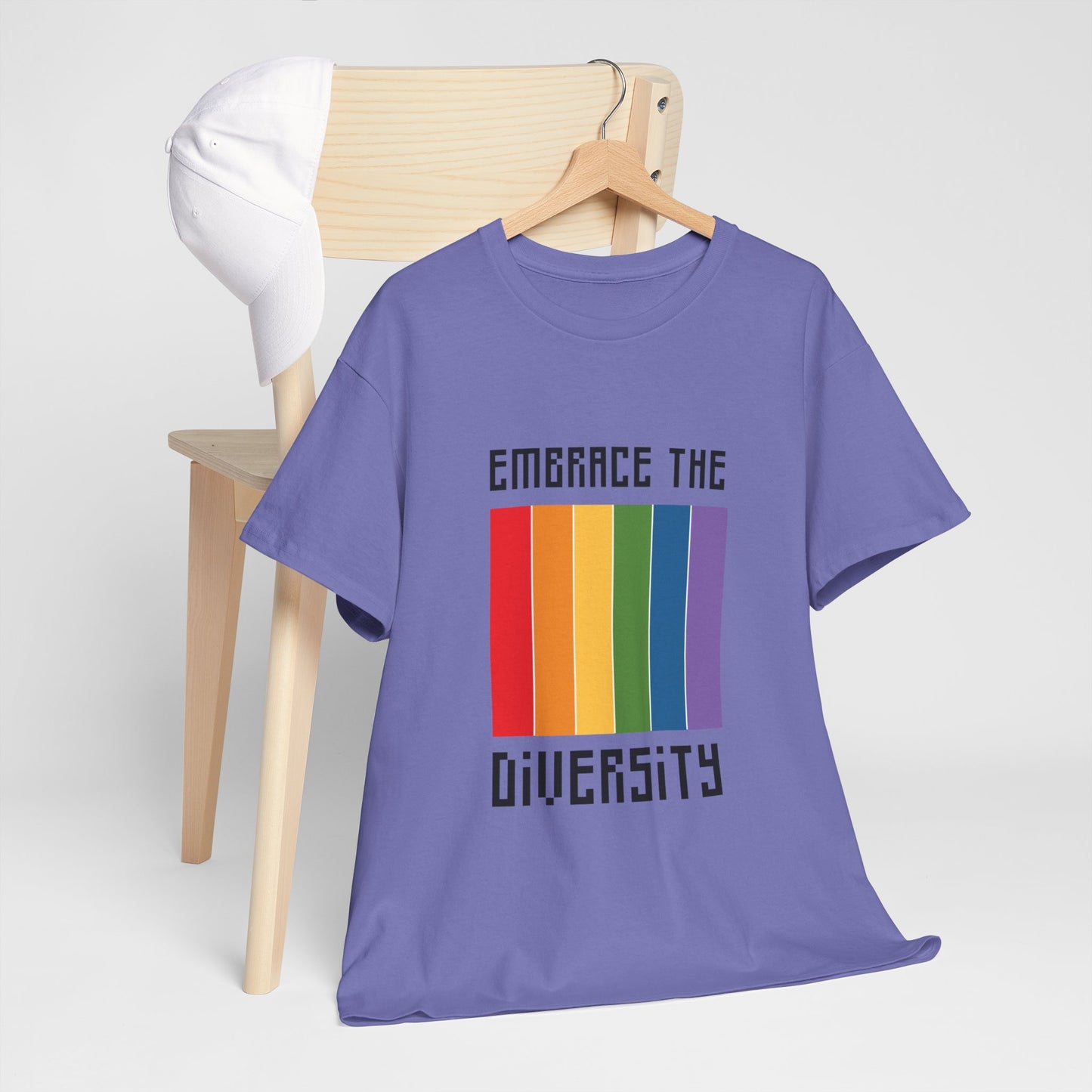 Unisex Heavy Cotton Tee - Embrace The Diversity