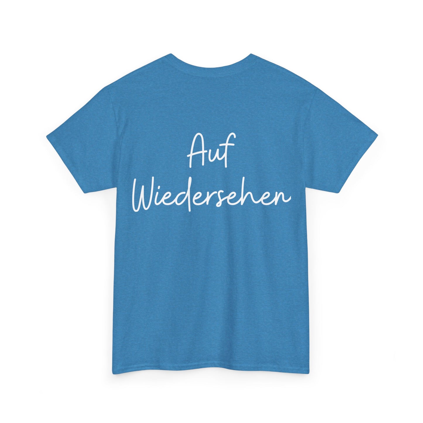 "Guten Tag" & "Auf Wiedersehen" (German Greetings) Unisex Heavy Cotton Tee