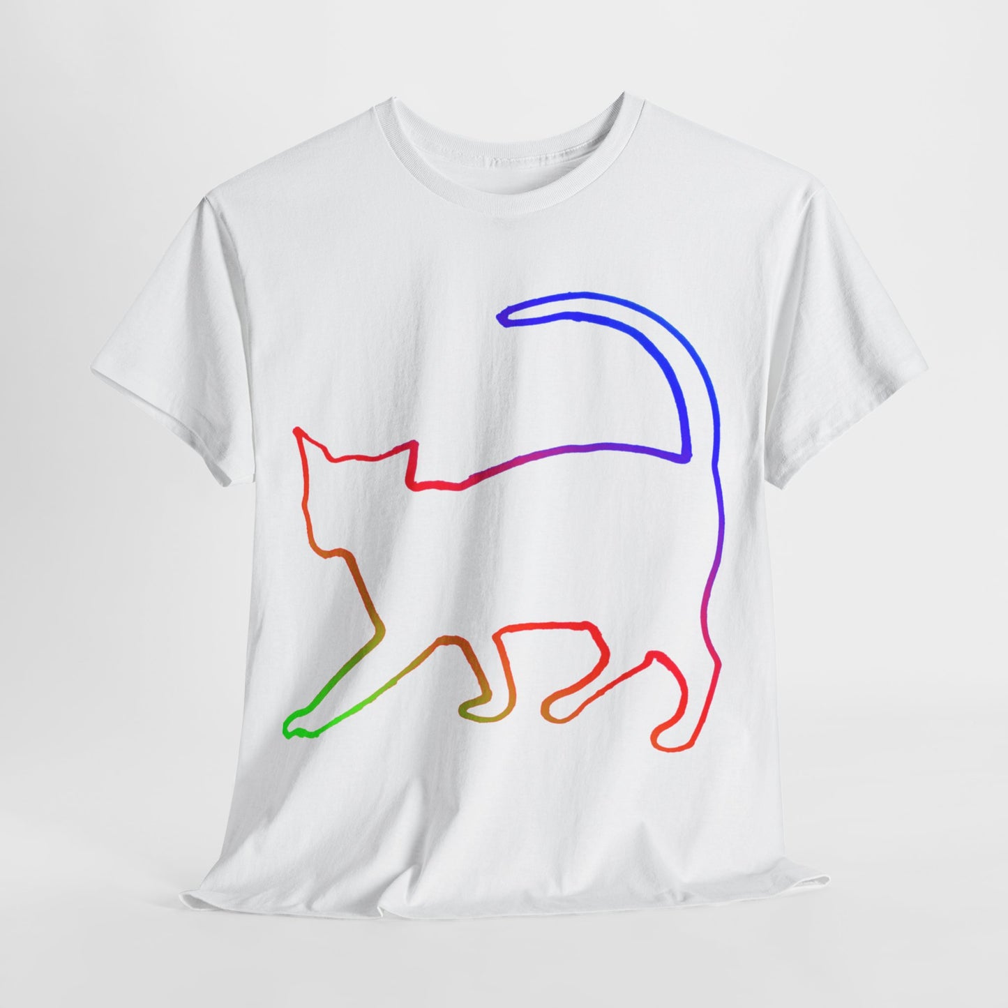 Cat Rainbow T-shirt