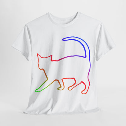 Cat Rainbow T-shirt