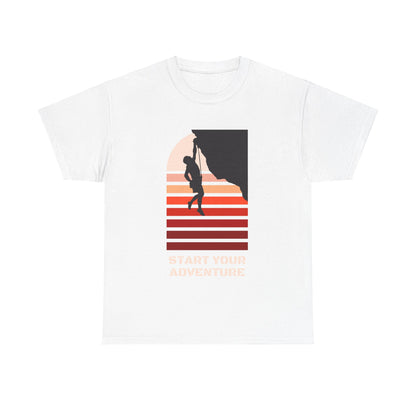 Climbing Adventure - Unisex Heavy Cotton Tee