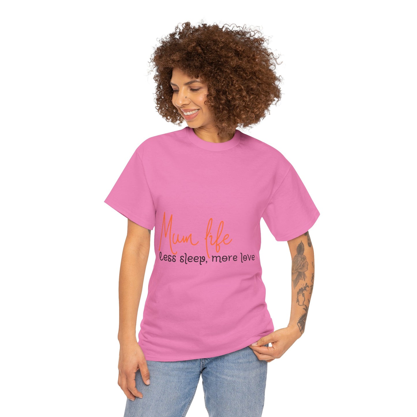 Unisex Heavy Cotton Tee - Mum Life