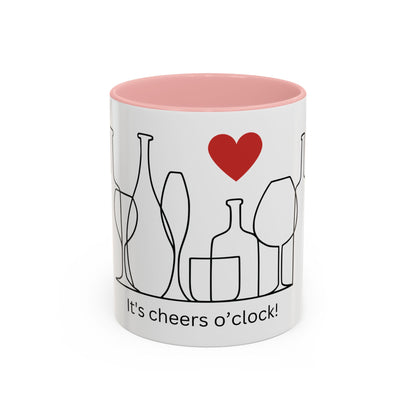 Cheers O'Clock Coffee Mug (11, 15oz)