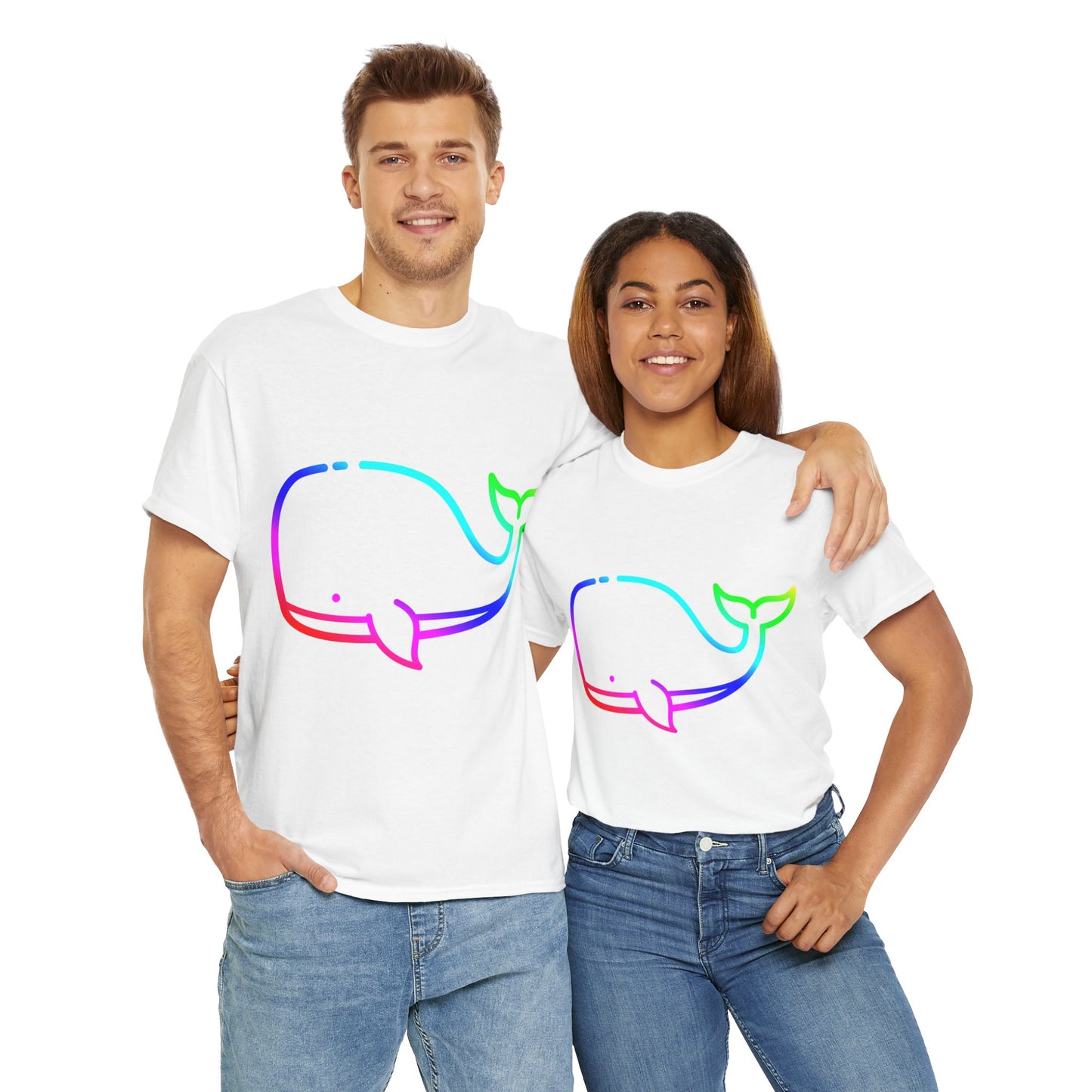 Whale Rainbow T-Shirt