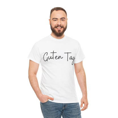 "Guten Tag" (German Greetings) Unisex Heavy Cotton Tee