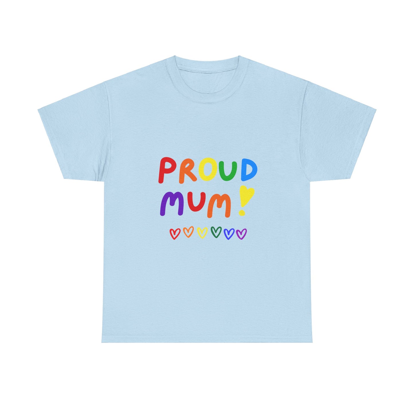 Unisex Heavy Cotton Tee - Proud Mum