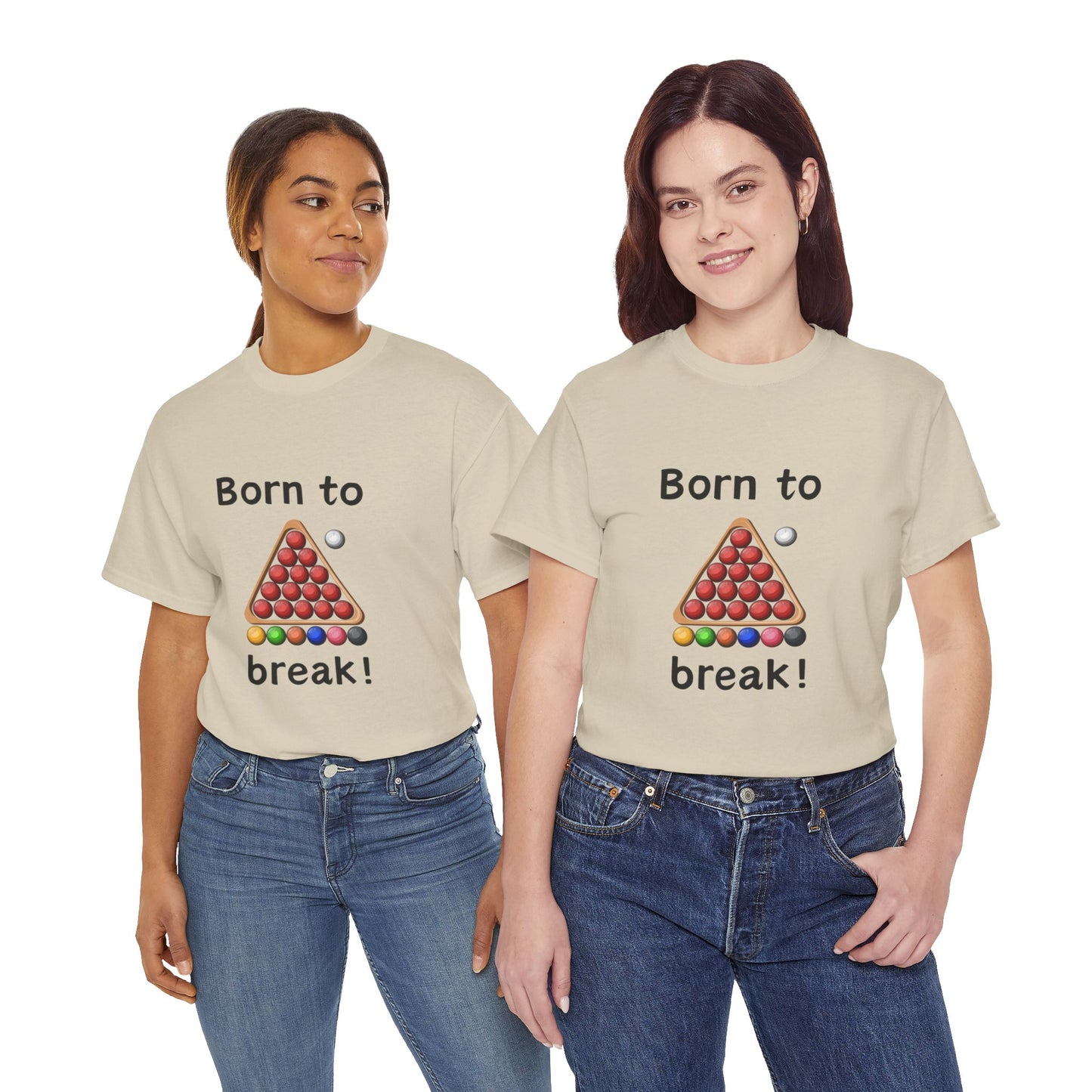 Unisex Heavy Cotton Tee - Born To Break