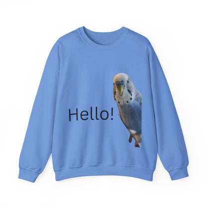 Hello Budgie T-shirt for Budgie lovers and bird enthusiasts.