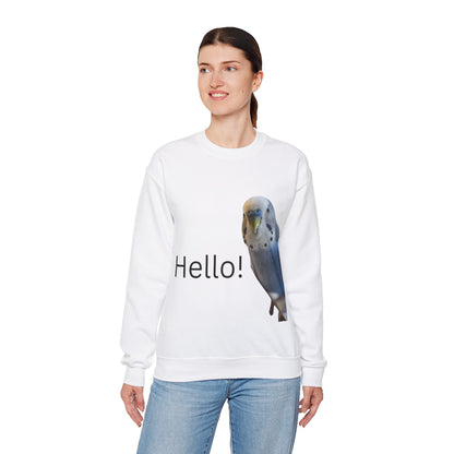 Budgie Hello Sweatshirt