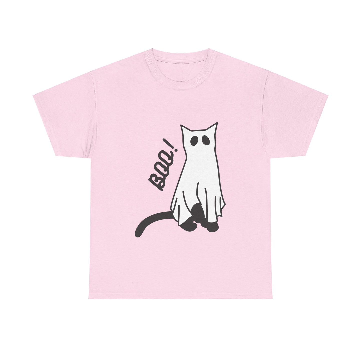 Unisex Heavy Cotton Tee - Boo Cat