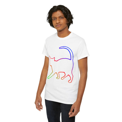 Cat Rainbow T-shirt