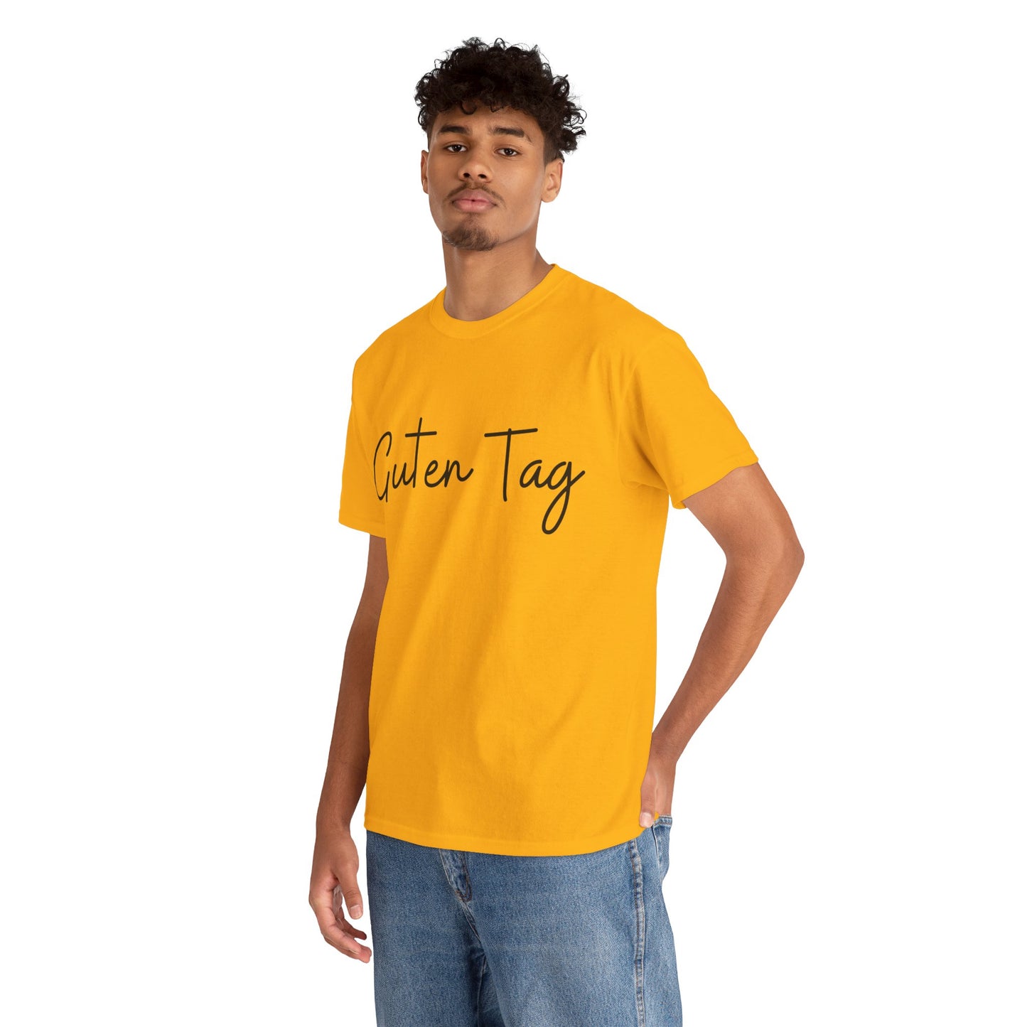 "Guten Tag" (German Greetings) Unisex Heavy Cotton Tee