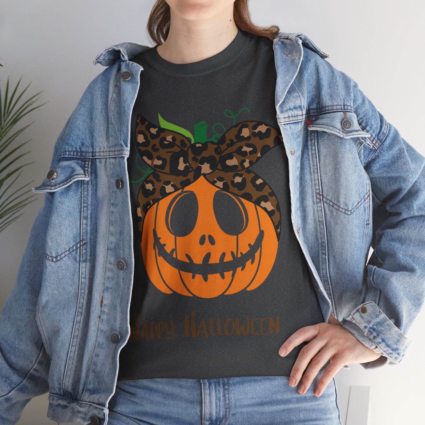 Unisex Heavy Cotton Tee - Happy Halloween