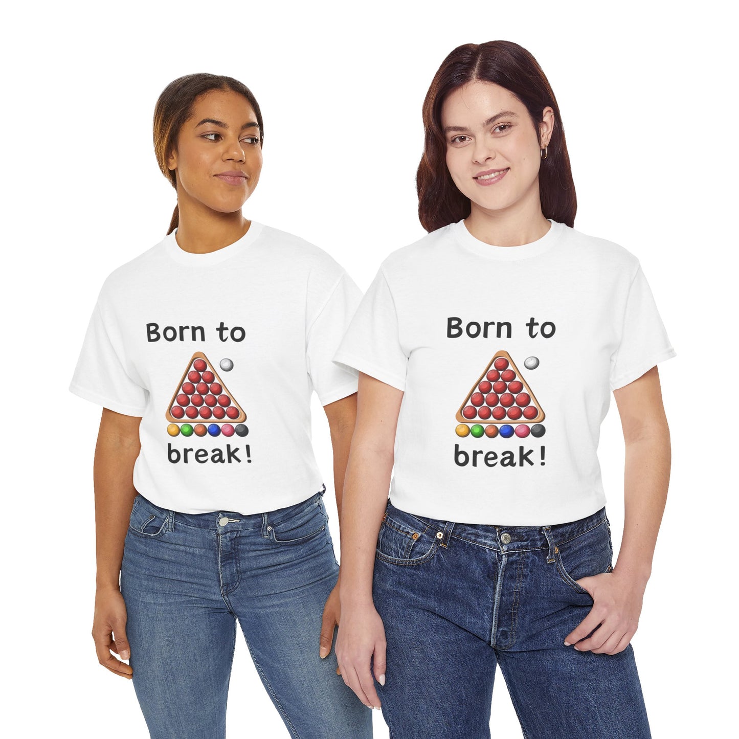 Unisex Heavy Cotton Tee - Born To Break