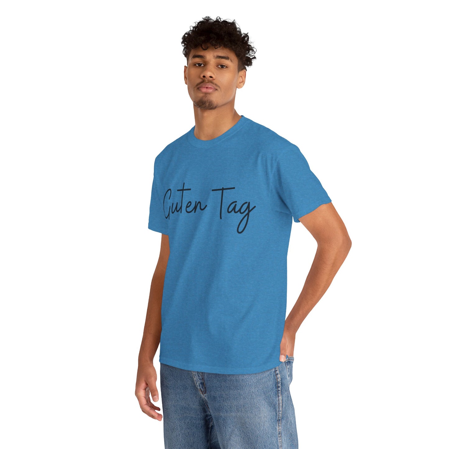 "Guten Tag" (German Greetings) Unisex Heavy Cotton Tee