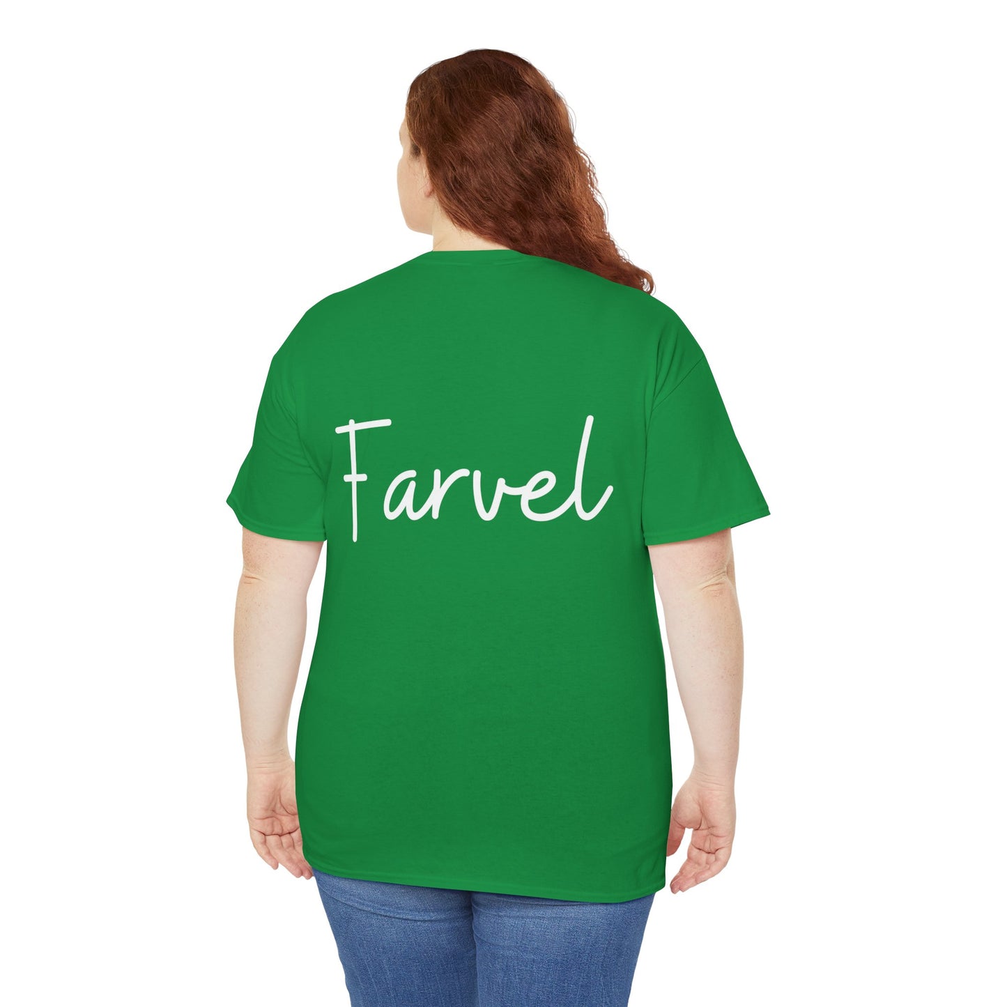 "Hej" & "Farvel" (Danish Greetings) Unisex Heavy Cotton Tee