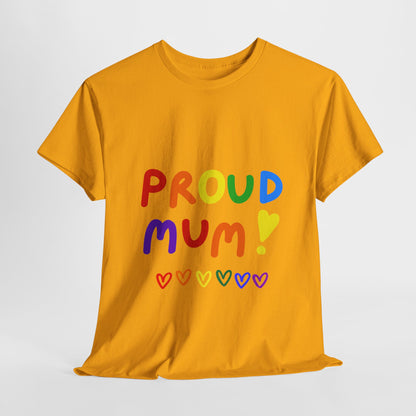 Unisex Heavy Cotton Tee - Proud Mum