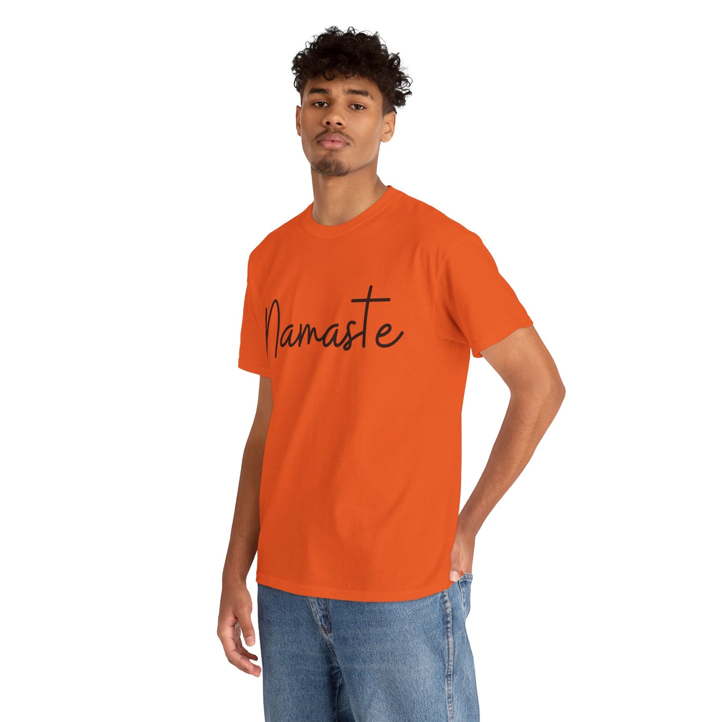 "Namaste" (Hindi Greeting) Unisex Heavy Cotton Tee