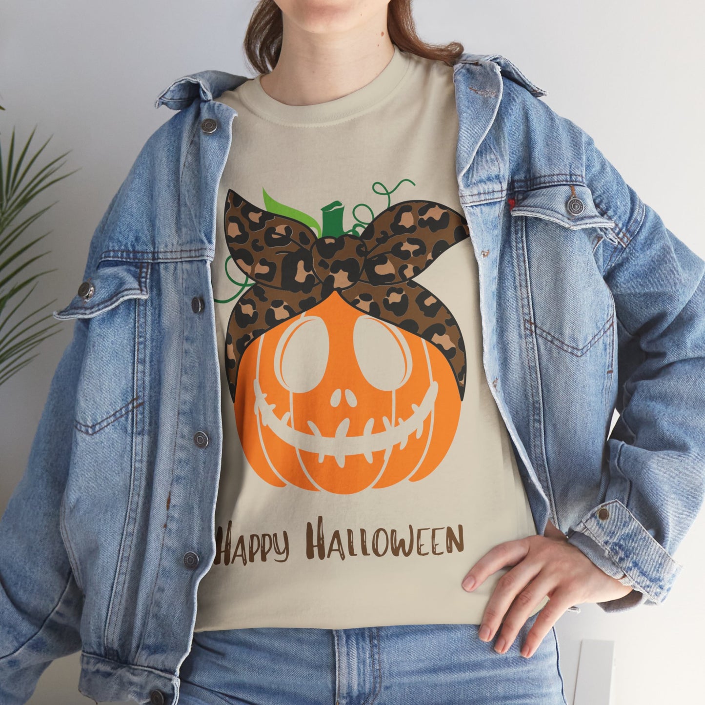 Unisex Heavy Cotton Tee - Happy Halloween