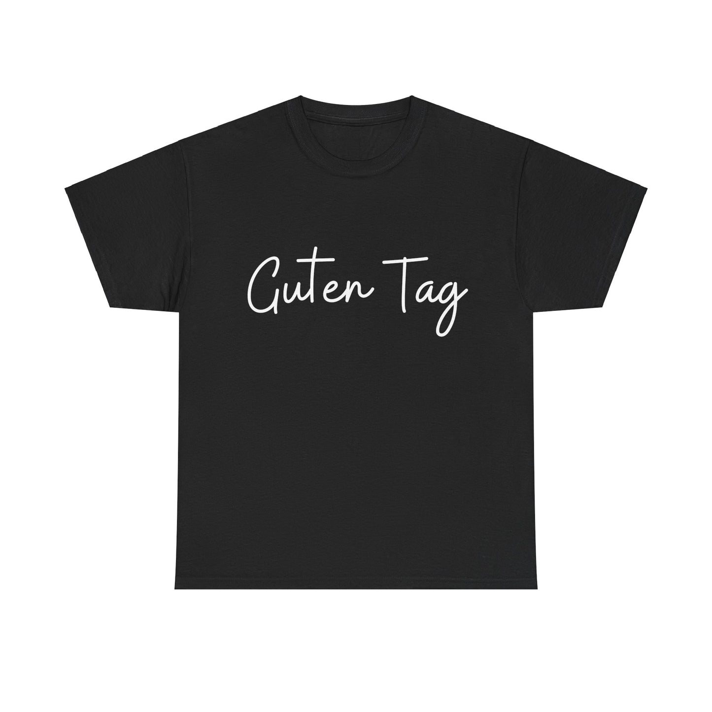 "Guten Tag" & "Auf Wiedersehen" (German Greetings) Unisex Heavy Cotton Tee