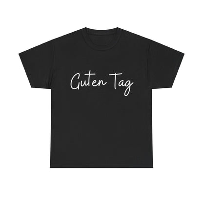 "Guten Tag" & "Auf Wiedersehen" (German Greetings) Unisex Heavy Cotton Tee