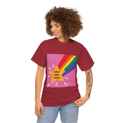 Unisex Heavy Cotton Tee - Gays And Theys