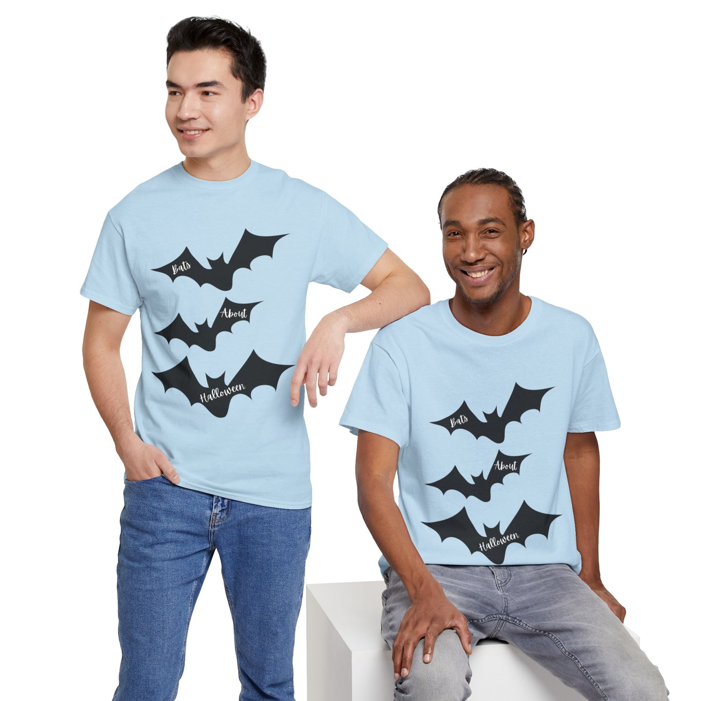 Unisex Heavy Cotton Tee - Bats