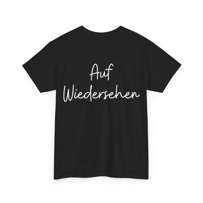 "Guten Tag" & "Auf Wiedersehen" (German Greetings) Unisex Heavy Cotton Tee