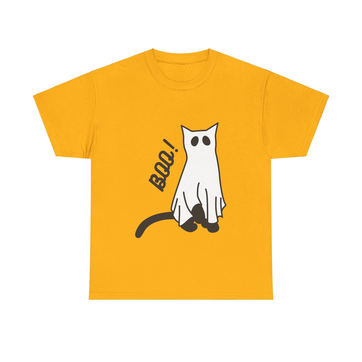 Unisex Heavy Cotton Tee - Boo Cat