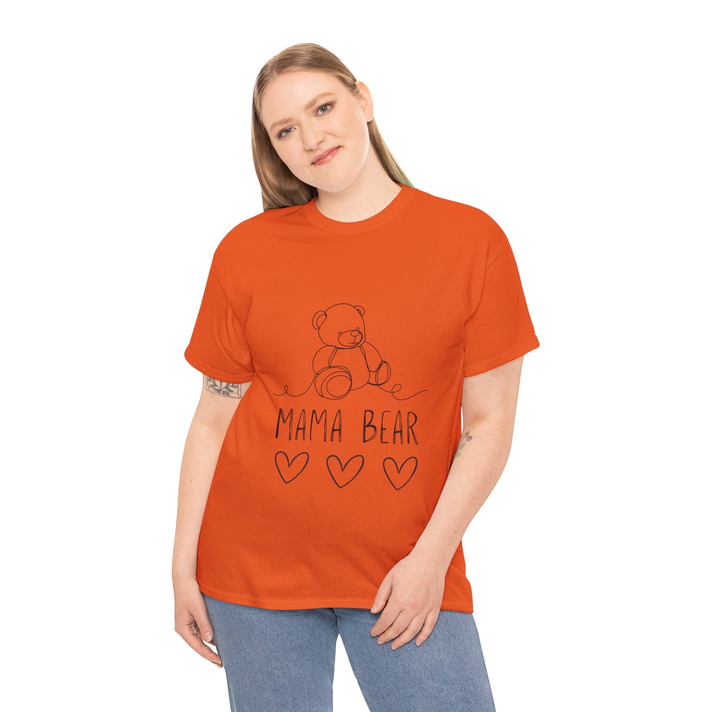 Mama Bear - Unisex Heavy Cotton Tee