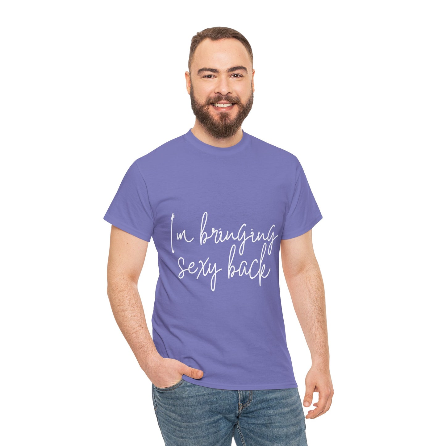 Sexy Back- Unisex Heavy Cotton Tee