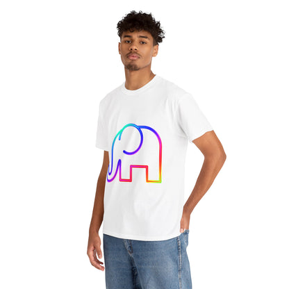 Elephant Rainbow T-Shirt - Unisex Tee