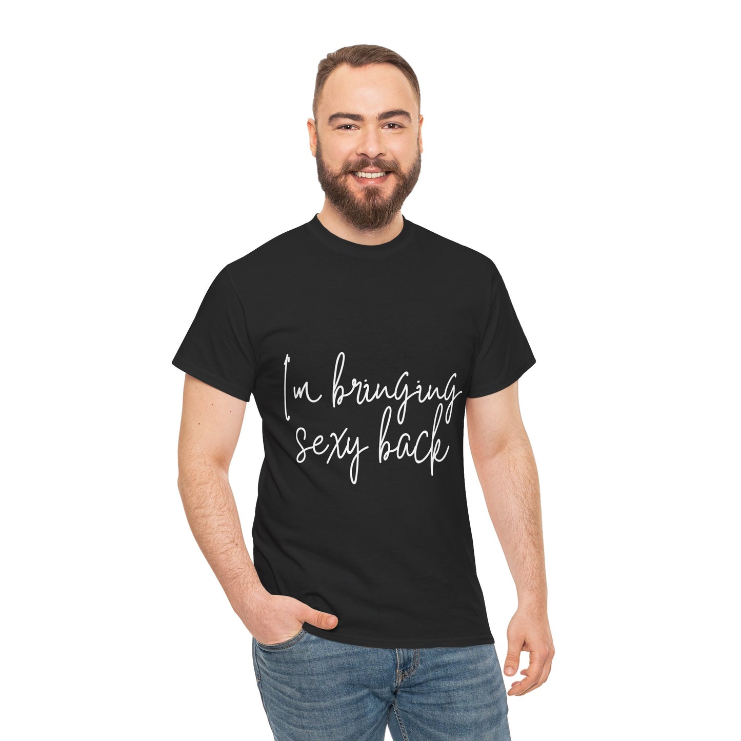 Sexy Back- Unisex Heavy Cotton Tee