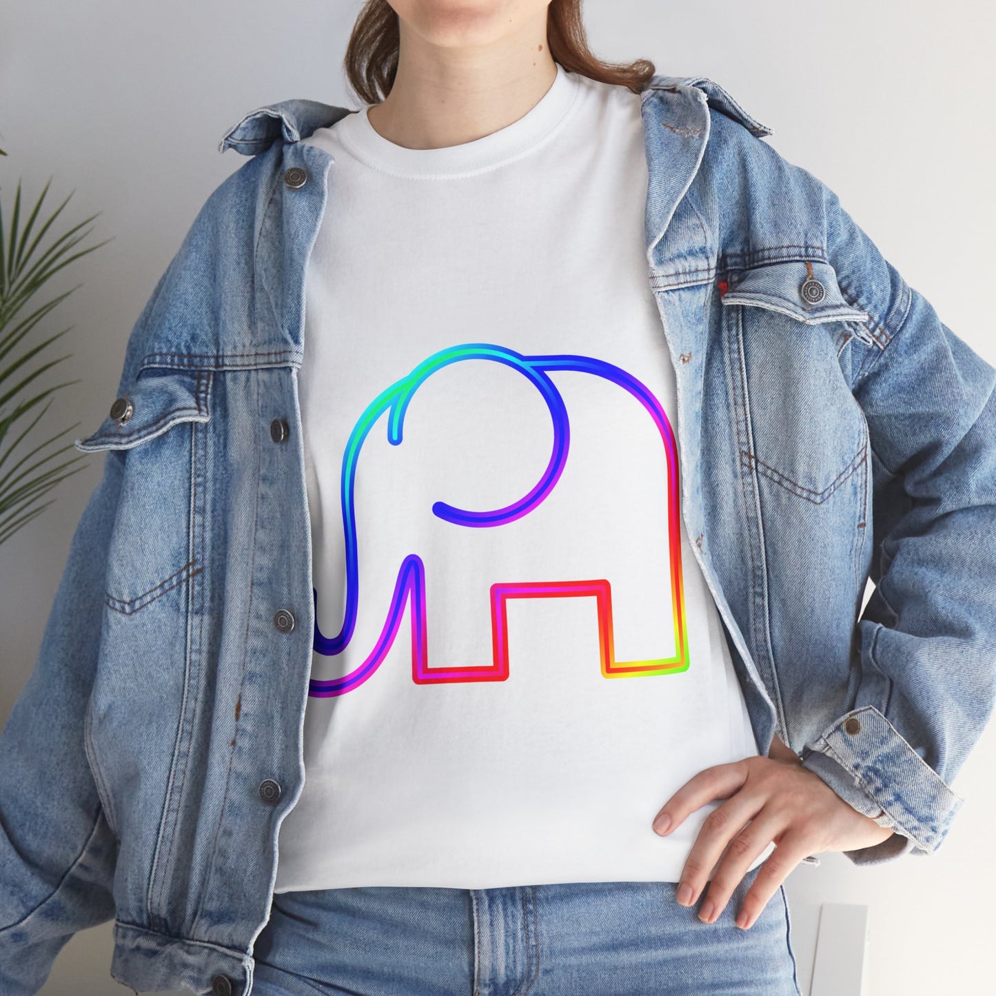 Elephant Rainbow T-Shirt - Unisex Tee