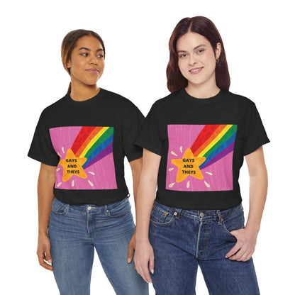 Unisex Heavy Cotton Tee - Gays And Theys