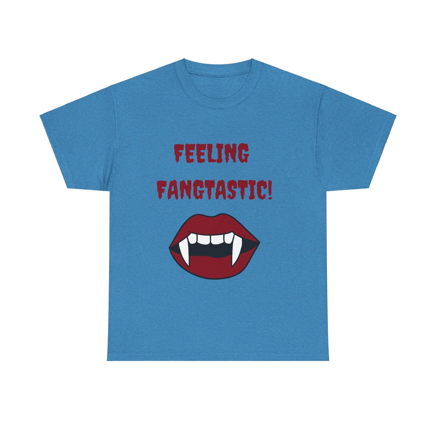 Unisex Heavy Cotton Tee - Feeling Fangtastic