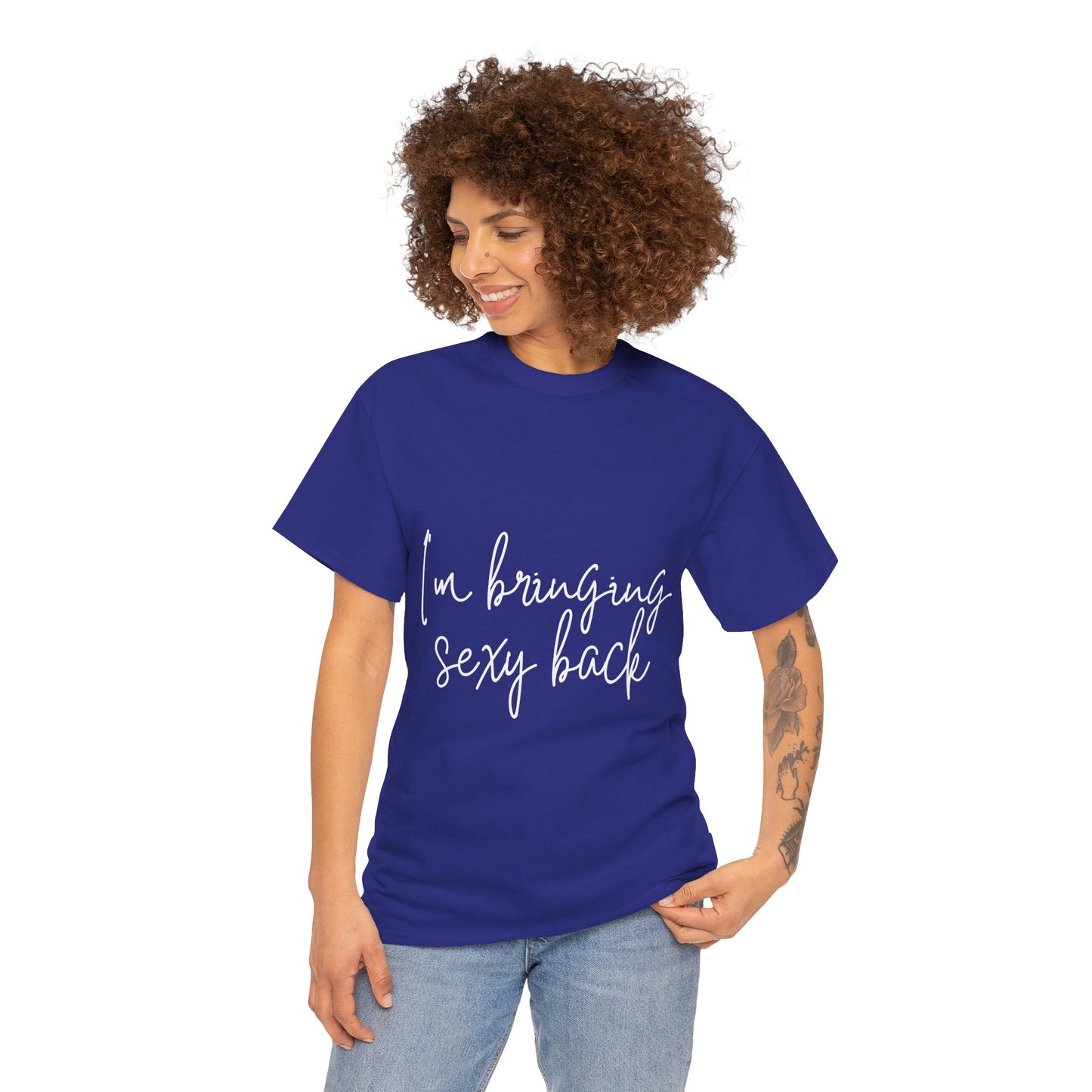 Sexy Back- Unisex Heavy Cotton Tee