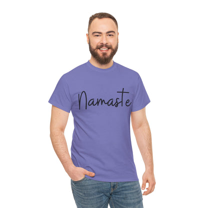 "Namaste" (Hindi Greeting) Unisex Heavy Cotton Tee