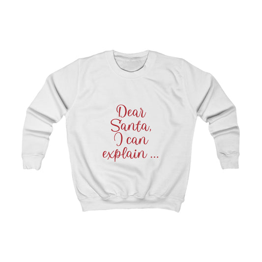 Dear Santa - Kids Sweatshirt