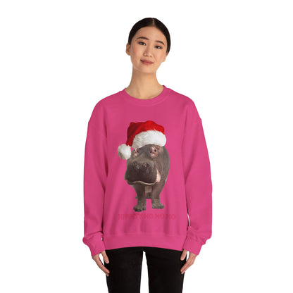 Hippity-Ho Hippo xmas Crewneck Sweatshirt