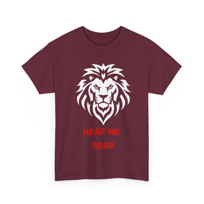 Hear me Roar - Lion T-shirt