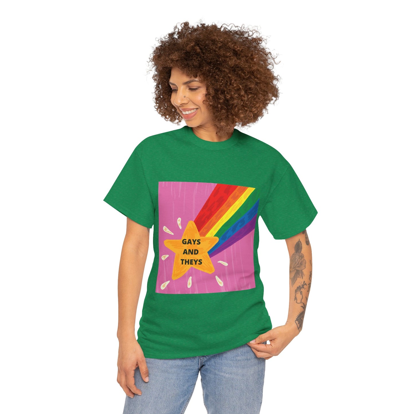 Unisex Heavy Cotton Tee - Gays And Theys