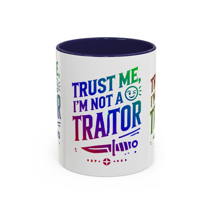 leanne quigley, claudia winkleman, traitors mug, traitors cup, coffee cup, TV show Mug, morning coffee, traitor or faithful, unapologetically you, unapologetically faithful.