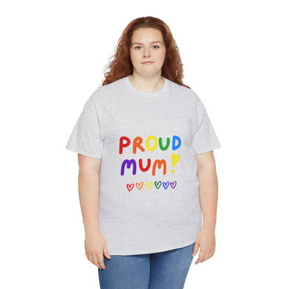 Unisex Heavy Cotton Tee - Proud Mum