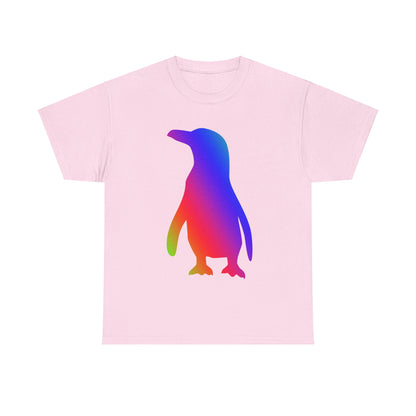 Vibrant, rainbow, colourful penguin. Ideal for any animal or wildlife lover. 